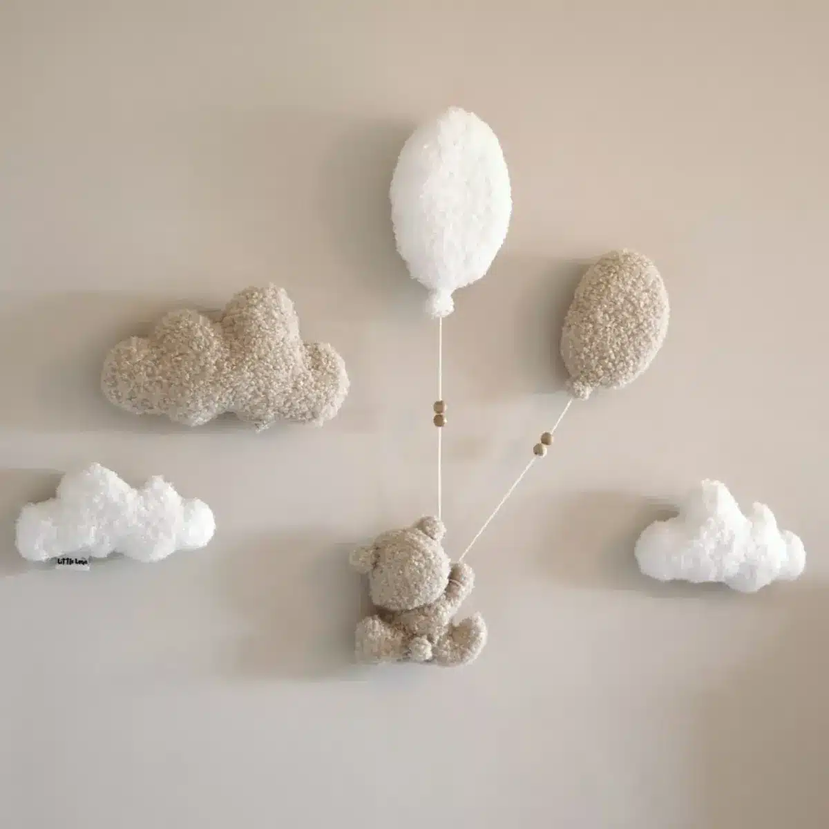 Little Loua - Teddy bouclé wall deco small