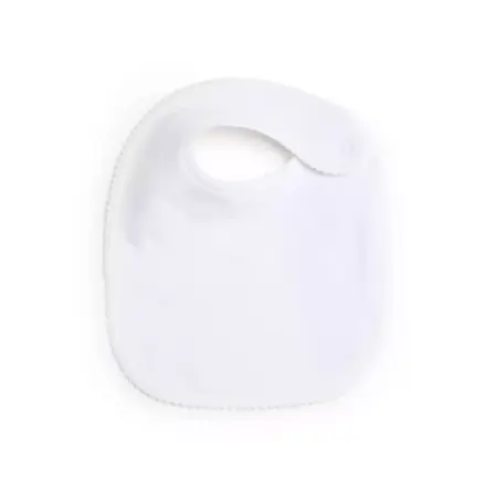 Living Nature - Bavet large losange/losange wit met drukknop  35x25 cm