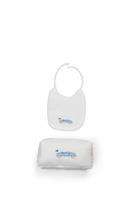 Living Nature - Geschenkset Special edition Sportauto : toilettas + bavet