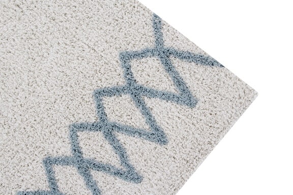 Lorena Canals - Atlas Natural - Vintage Blue 120 x 160