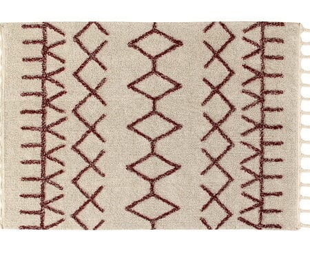 Lorena Canals - Bereber Burgundy Small 120 x 160