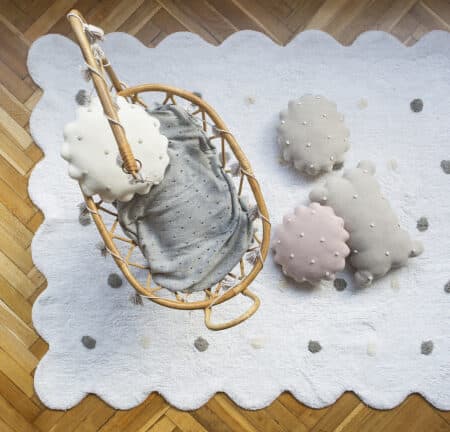 Lorena Canals - Biscuit White 120 x 160