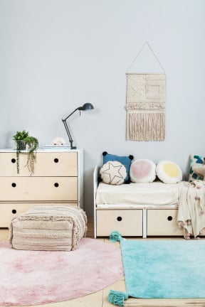 Lorena Canals - Deken Bubbly Natural - Nude 120 x 180