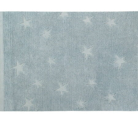 Lorena Canals - Hippy Stars Aqua Blue 120 x 175