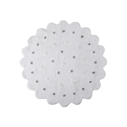 Lorena Canals - Little Biscuit White 140 Dia.