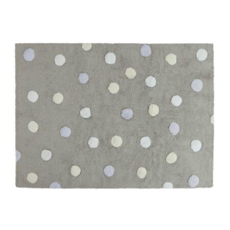Lorena Canals - Topo tricoor grey azul/blue - 120 x 160