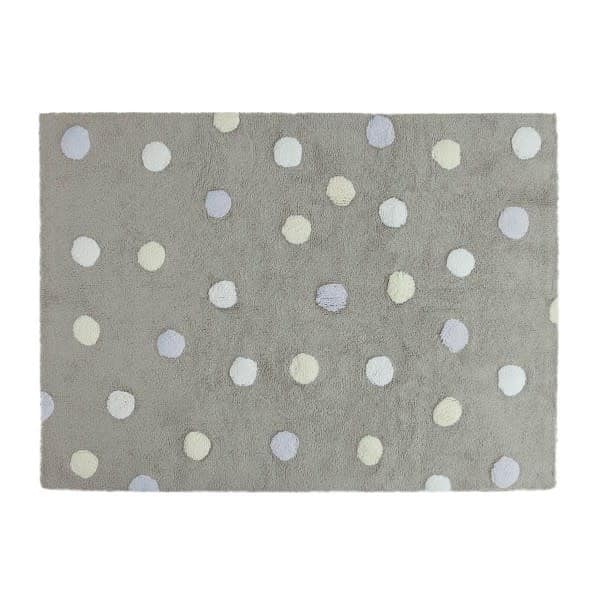 Lorena Canals - Topo tricoor grey azul/blue - 120 x 160