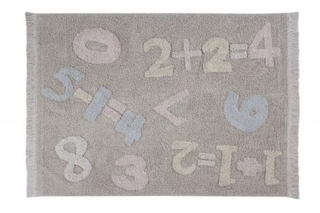 Lorena Canals - Wasbaar tapijt Baby Numbers 120 x 160