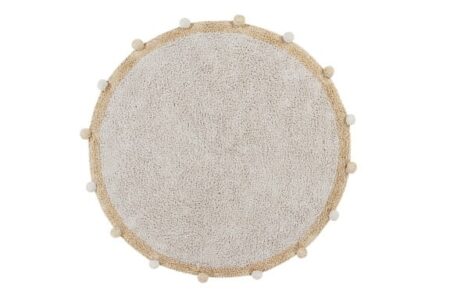 Lorena Canals - Wasbaar tapijt Bubbly Natural - Honey Dia.120