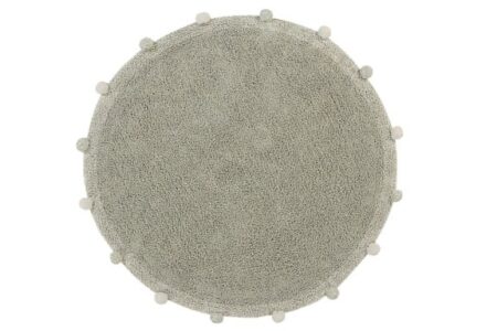 Lorena Canals - Wasbaar tapijt Bubbly Olive - Natural Dia.120