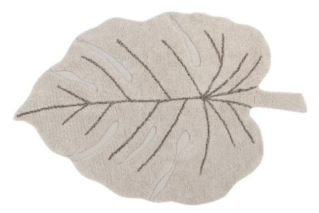 Lorena Canals - Wasbaar tapijt Monstera Natural 120x180