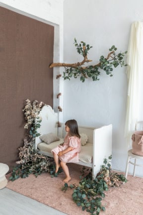 Lorena Canals - Wasbaar tapijt Woods Symphony Vintage Nude 140x200