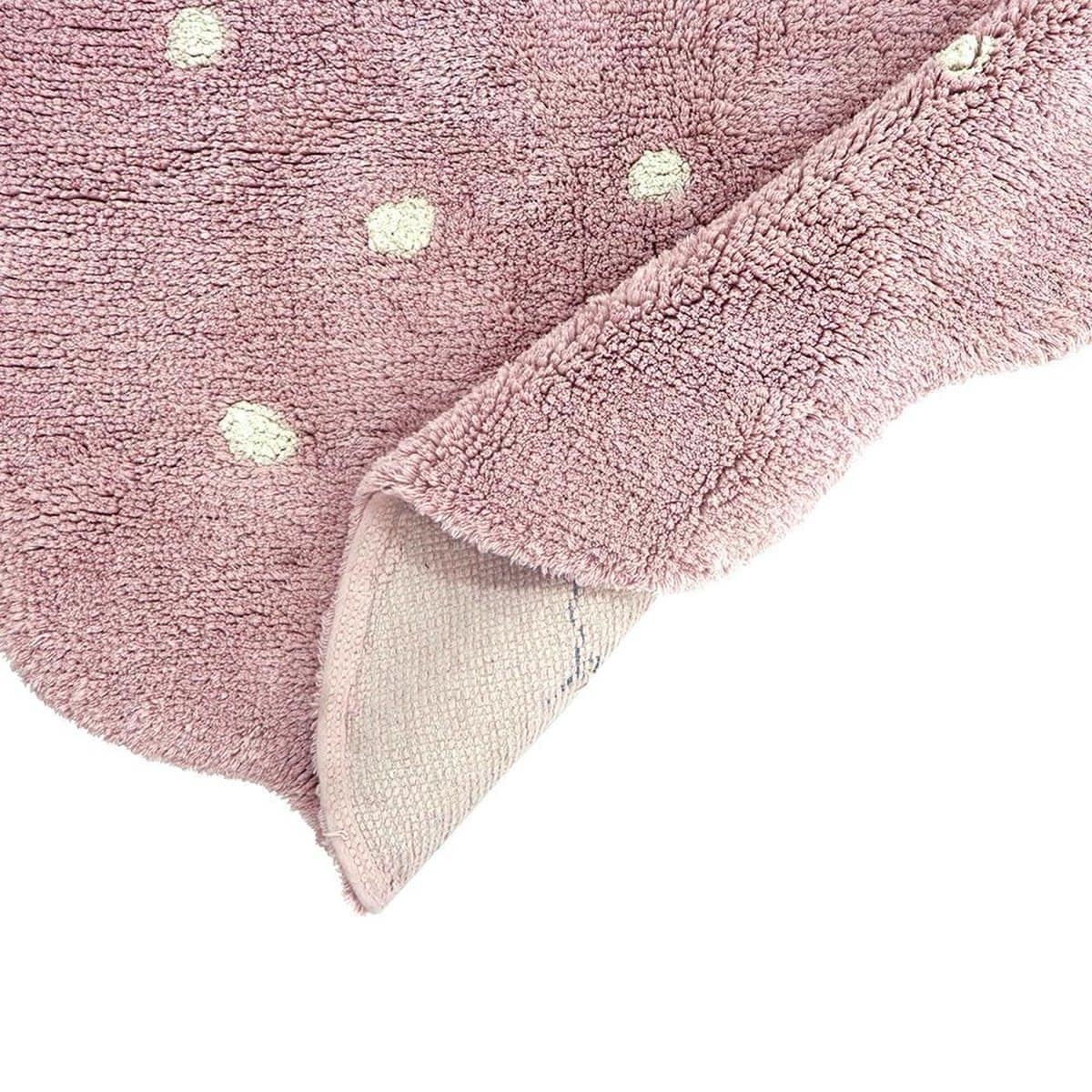 Lorena Canals - Wasbaar vloerkleed - Mini Biscuit Vintage Nude - 90 x 90 cm