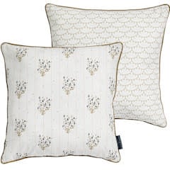 Maison Charlotte - Cushion 40x40 reversible - Madeleine & Rivoli - Multi (Showroommodel)