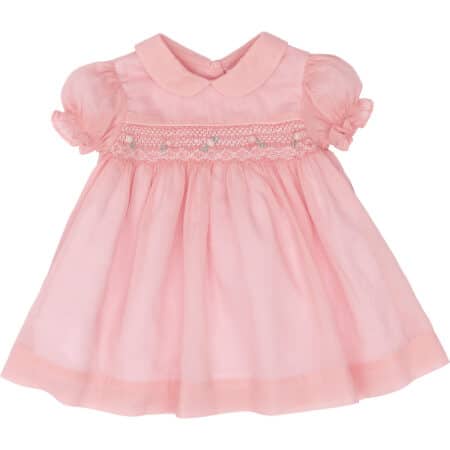 Malvi - Voile dress with smock