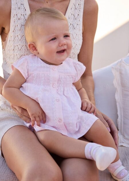 Mayoral - Chiffon dress - baby pink