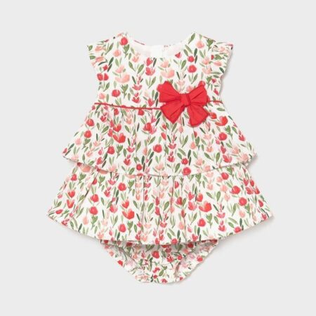 Mayoral - Jurk + Bloomer - Bloemen