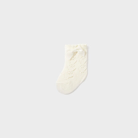 Mayoral - Knit detail socks - Creme