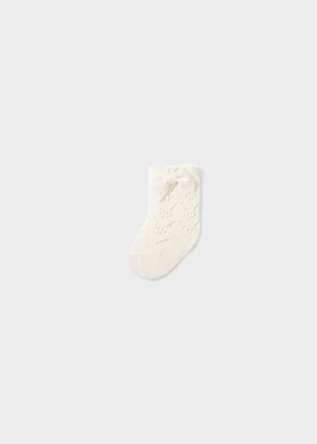 Mayoral - Knit detail socks - Creme