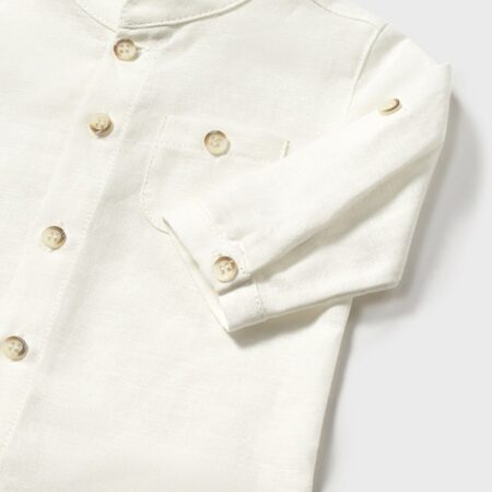 Mayoral - Linnen hemd - Creme