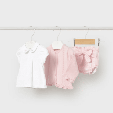 Mayoral - Newborn 3 piece knitted set