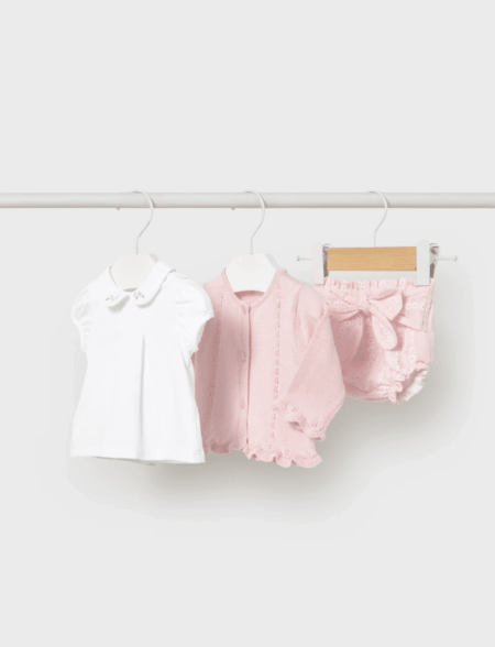 Mayoral - Newborn 3 piece knitted set
