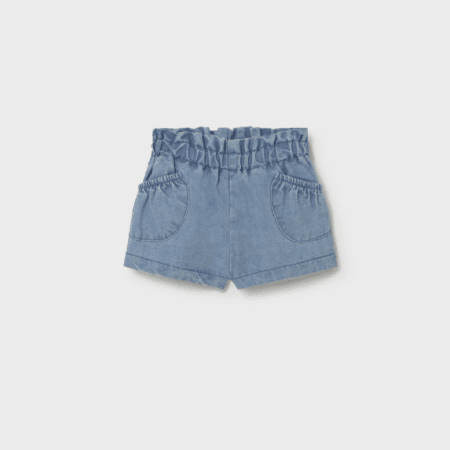 Mayoral - Newborn shorts with pockets - Denim