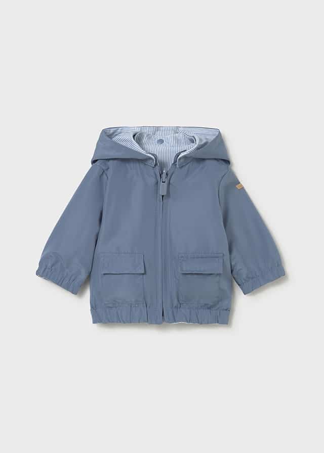 Mayoral - Reversible windbreaker for newborns - Blauw