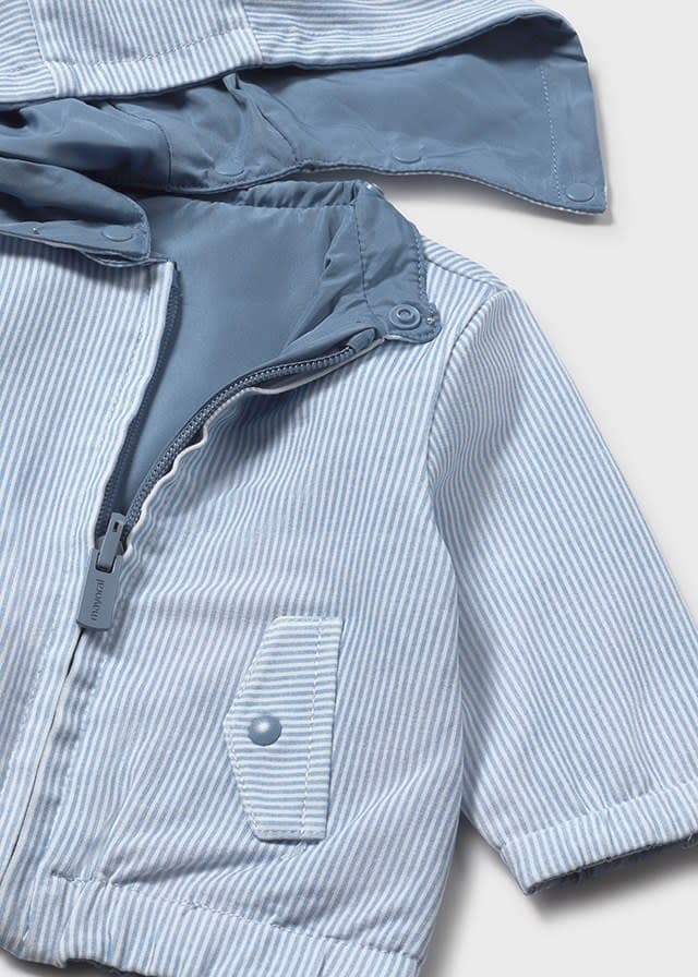 Mayoral - Reversible windbreaker for newborns - Blauw