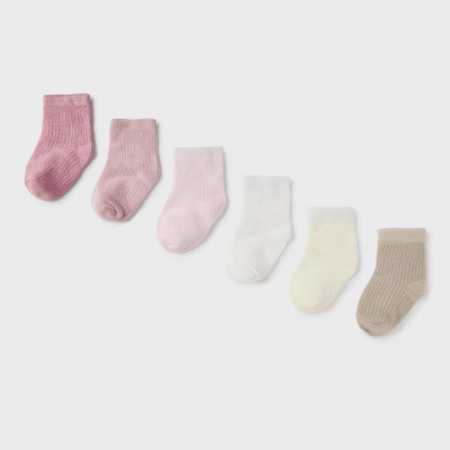 Mayoral - Set van 6 kousen - Roze