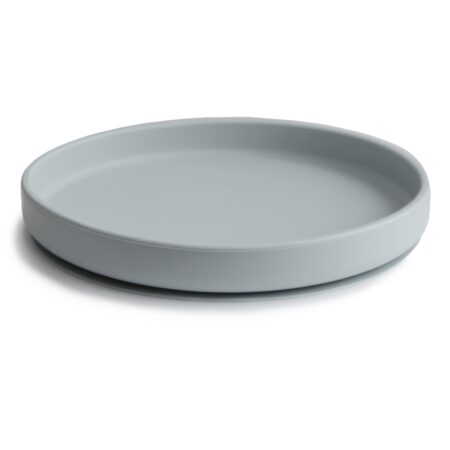 Mushie - Classic Silicone Plate - Stone