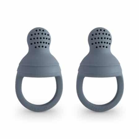 Mushie - Fresh Food Feeder Silicone 2-Pack - Tradewinds