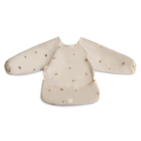 Mushie - Long Sleeve Bib - Rainbows