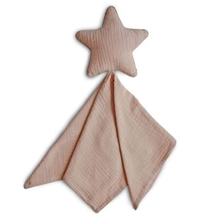 Mushie - Lovey Blanket - Star Natural