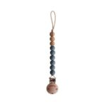 Mushie - Pacifier Clip Eva - Iron