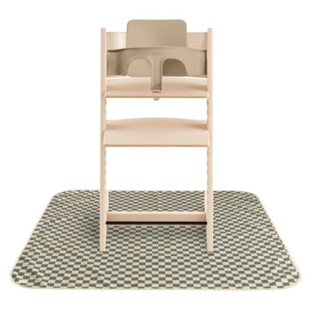 Mushie - Splat Mat - Olive Check