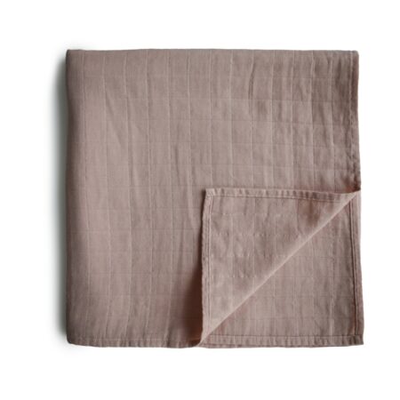 Mushie - Swaddle - Natural - 120Cm X 120Cm