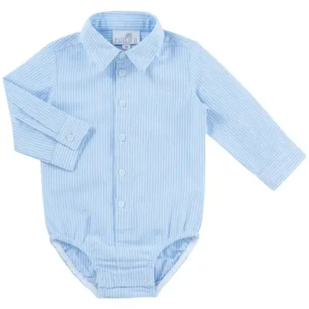 Natini - Bodyshirt Leon - White/blue