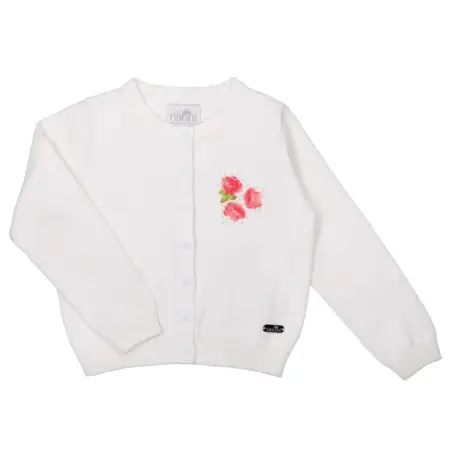 Natini - Cardigan Flower - Offwhite