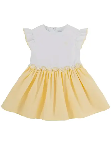 Natini - Dress Jade - White/Yellow