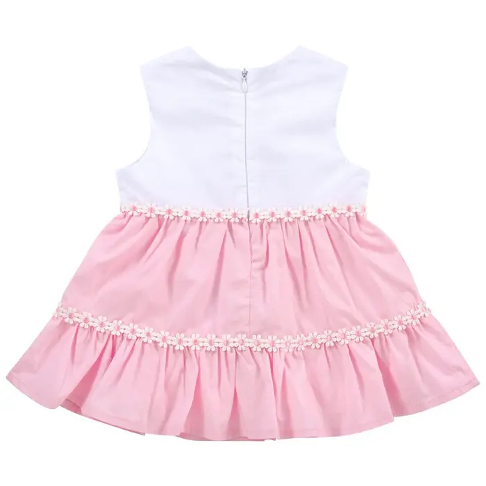 Natini - Kleedje Romanie Roze Wit