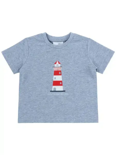 Natini - Tshirt Lighthouse - Grijs