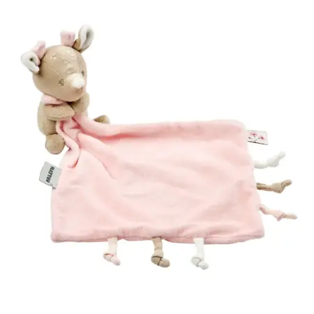 Nattou - Fanfan - Doudou Knuffel Hinde 27X27 Cm