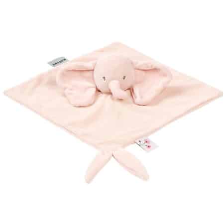 Nattou - Fanfan - Doudou Olifant Corduroy Roze