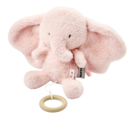Nattou - Fanfan - Muziektrekker Olifant Roze