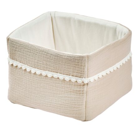 Nattou - Fanfan - Verzorgingsmand Swaddle Zand 20X20 Cm