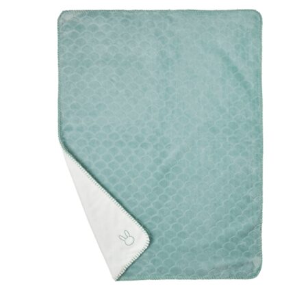 Nattou - Lapidou - Deken Wavy Kopergroen