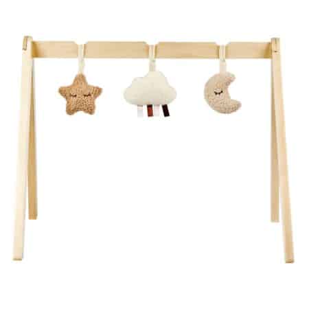 Nattou - Teddy - Houten Bogen Met Teddy Hangende Speeltjes