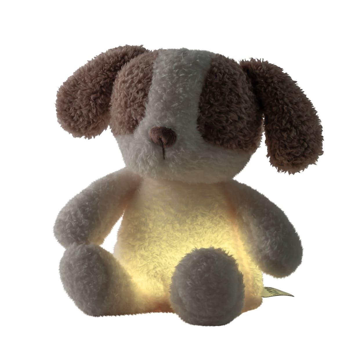 Nattou - Veilleuses - Mini Hond Knuffel Nachtlamp Teddy Vanille