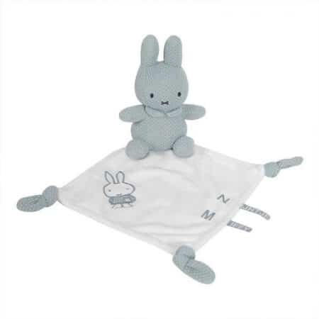 Nijntje - Miffy - Knuffeldoekje nijntje green knit